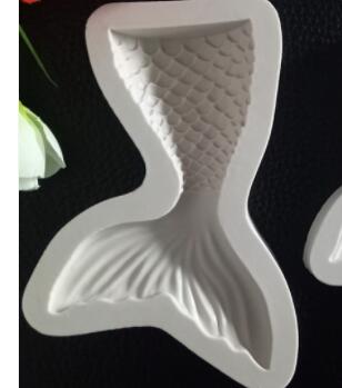Fish tail silicone mold