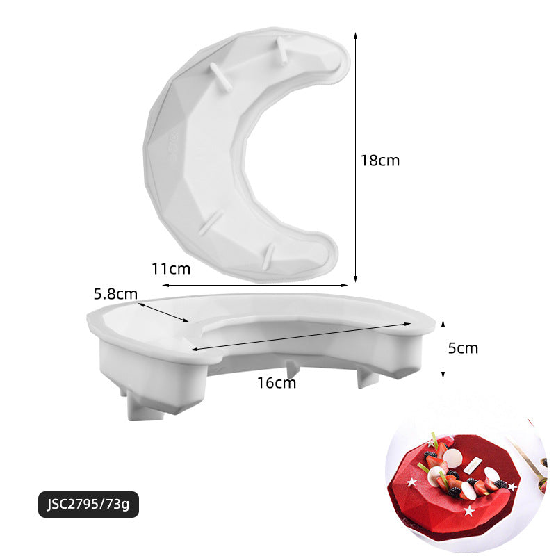 silicone mousse cake mold baking