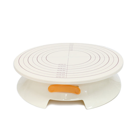Kitchen Accessories Plastic Cake Turntable Rotating Cake Turntable Rotating Cake Turntable with measurement