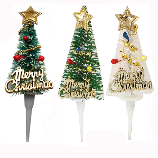 Mini Tree for Christmas Cupcake Decoration
