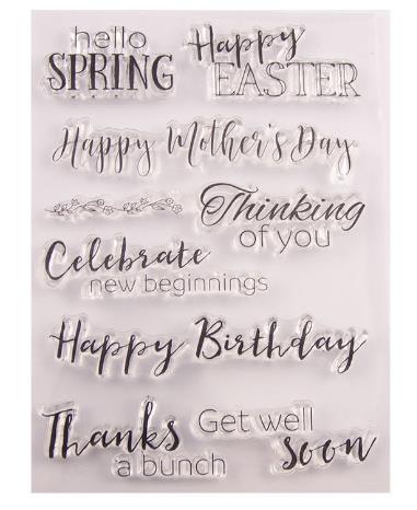 DIY alphabet stamp emboss cutter cake embosser