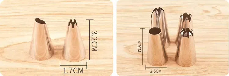 Reposteria 52pcs Icing Cake Piping Nozzles
