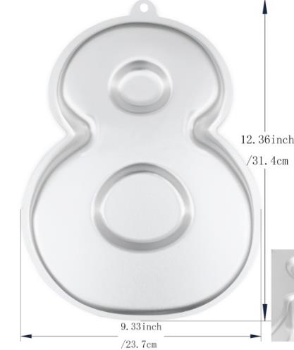 Food grade numbers aluminum alloy Cake Baking Pan