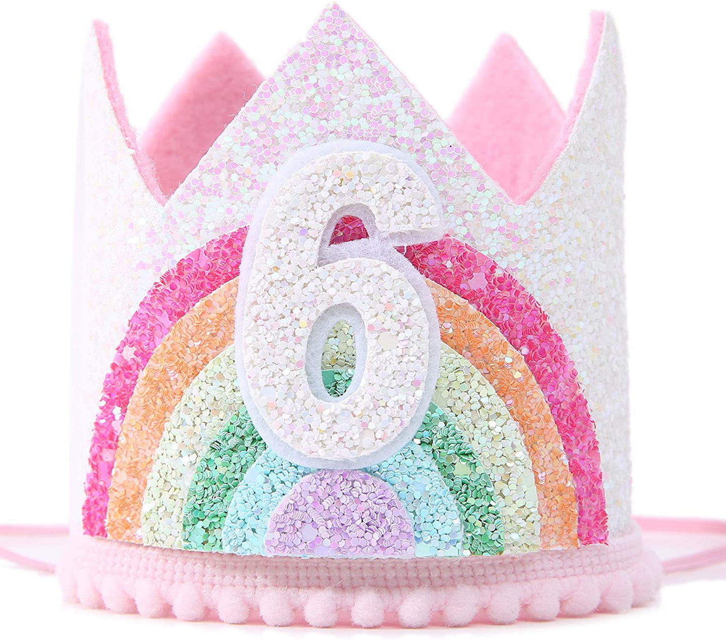 Children birthday rainbow hats