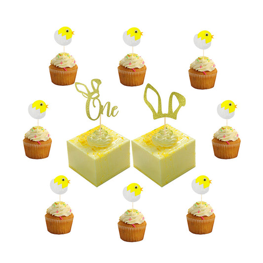 Easter Day cupcake toppers