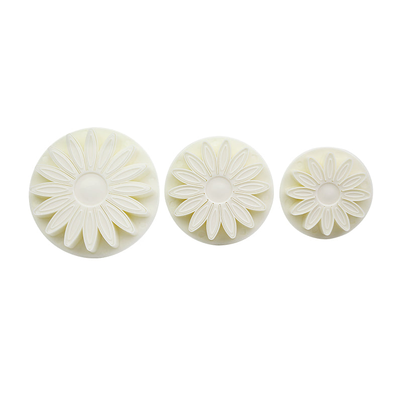 Sugarpaste Three Holly leaf Plunger Cutter baking tools