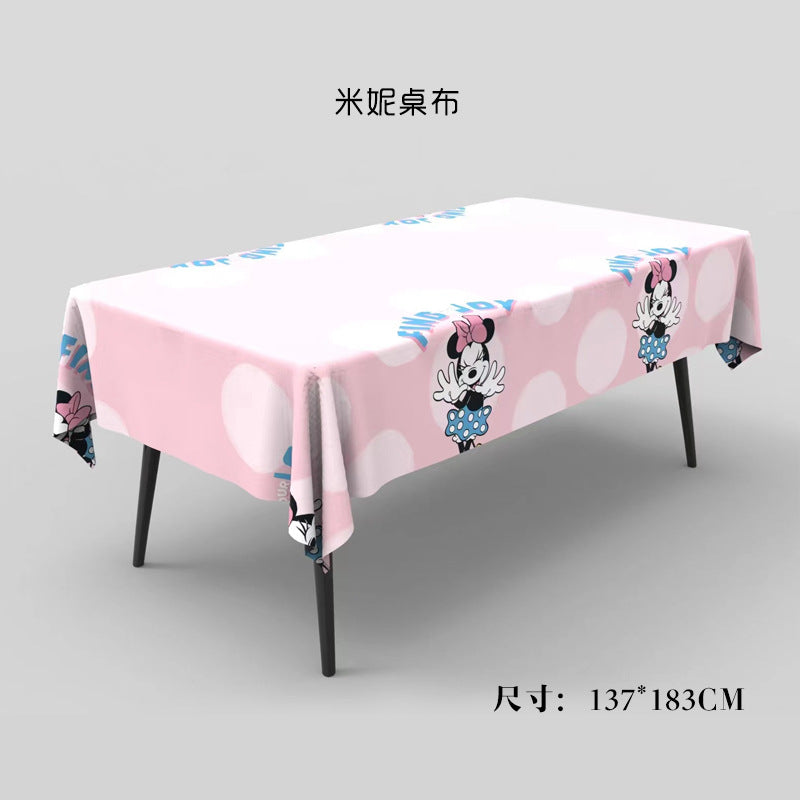 Birthday tablecloth party tablecloth