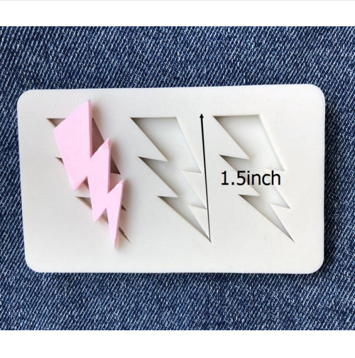 lightning shape silicone Mold for caek decorating