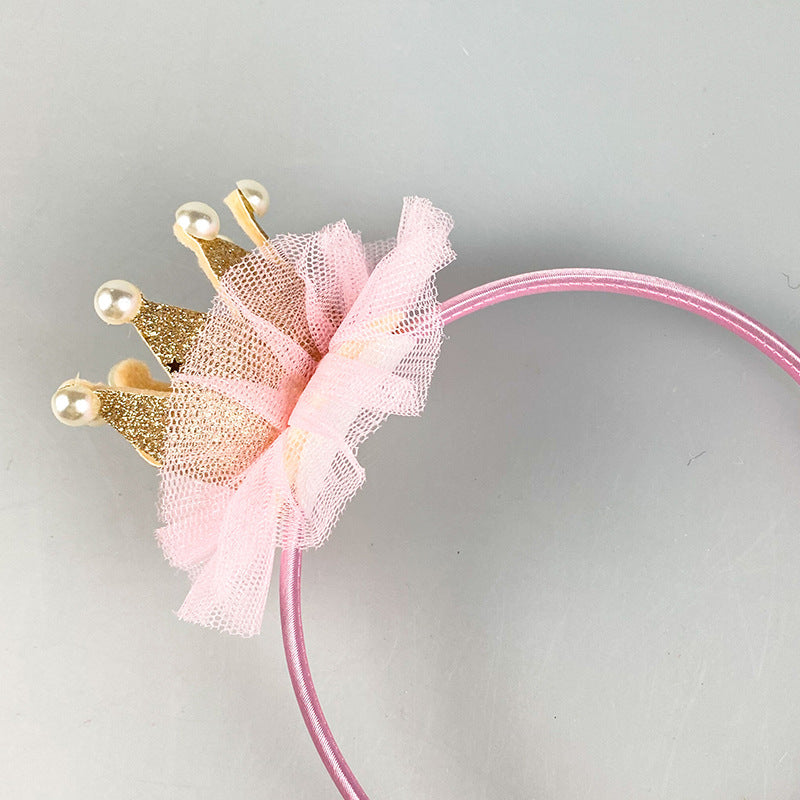 Baby crown headband