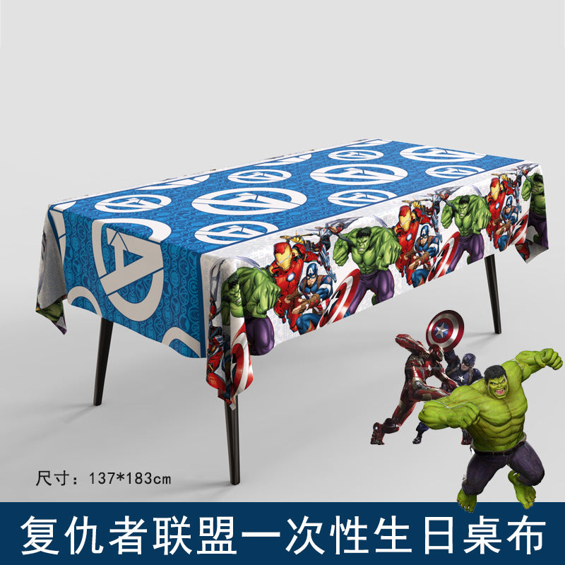 Birthday tablecloth party tablecloth