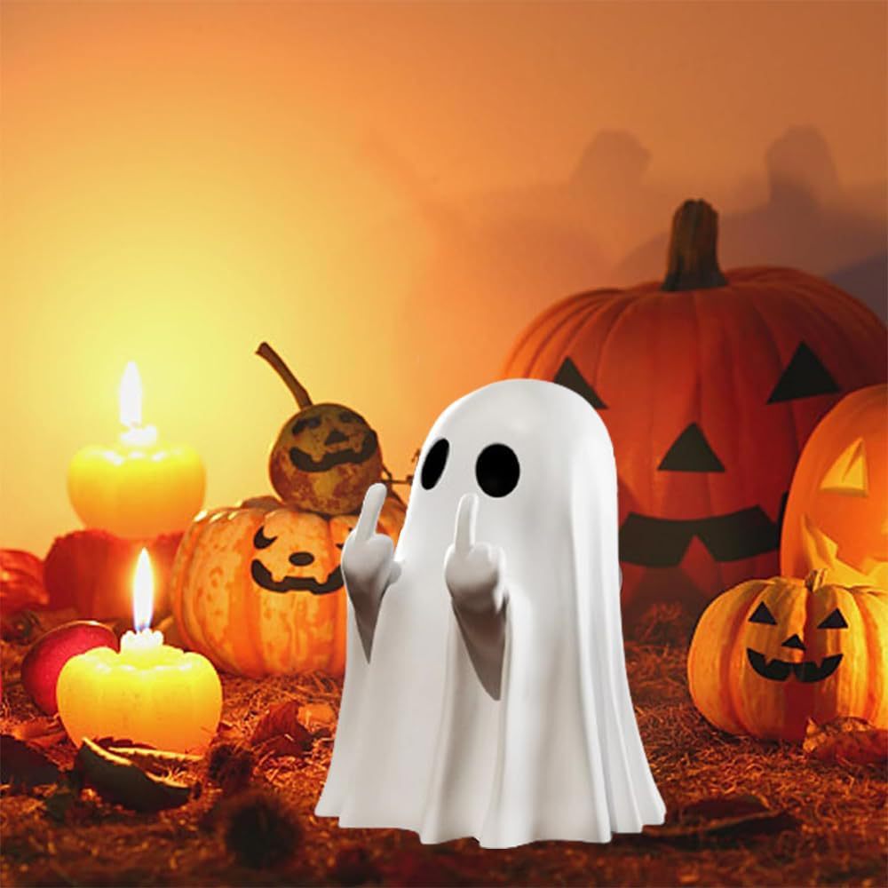 Funny Ghost Statuet for Halloween decoration