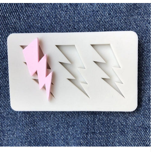 lightning shape silicone Mold for caek decorating