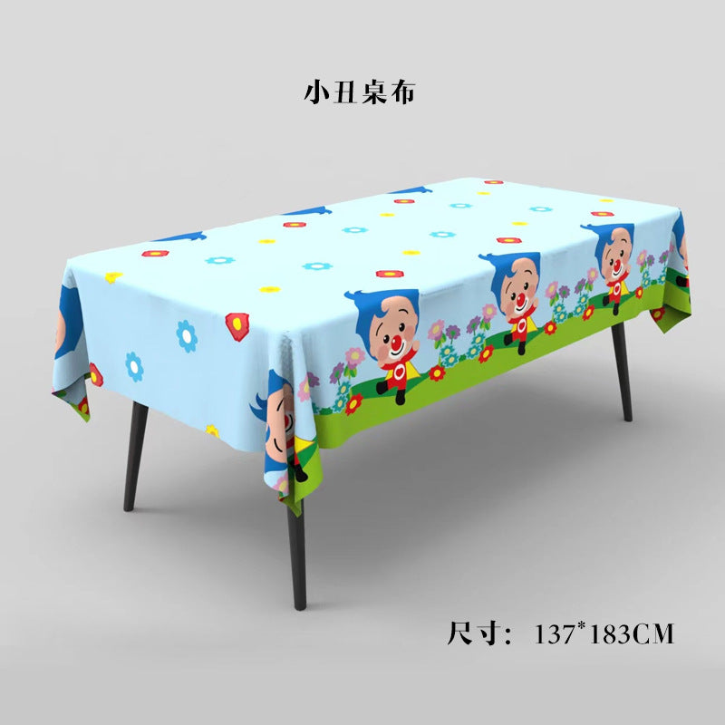 Birthday tablecloth party tablecloth