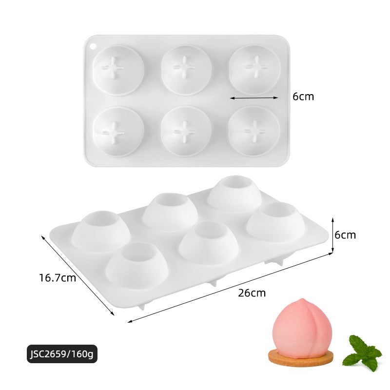 silicone mousse cake mold baking