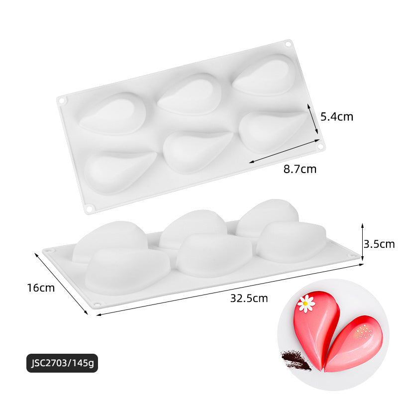 silicone mousse cake mold baking