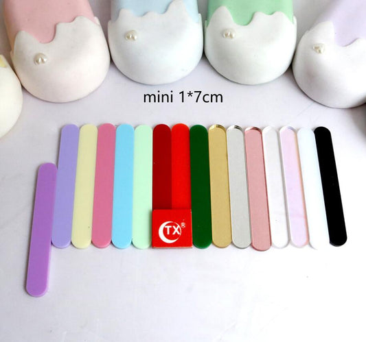 Glitter acrylic sticks popsicle stick