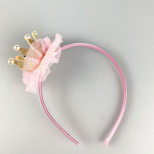 Baby crown headband