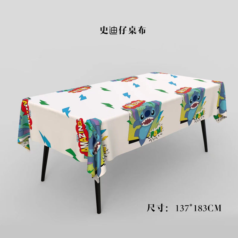 Birthday tablecloth party tablecloth