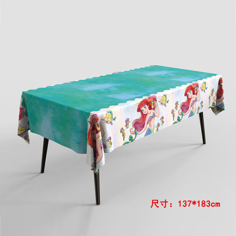 Birthday tablecloth party tablecloth