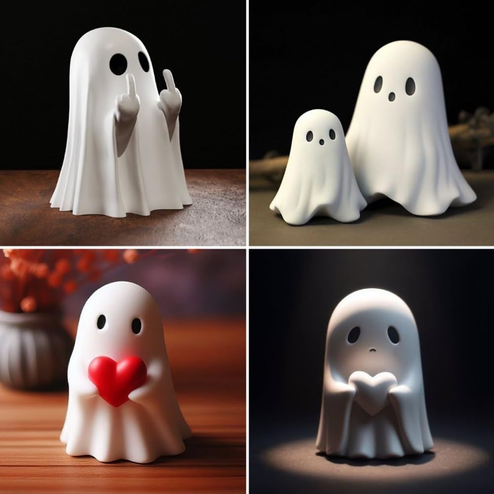 Funny Ghost Statuet for Halloween decoration