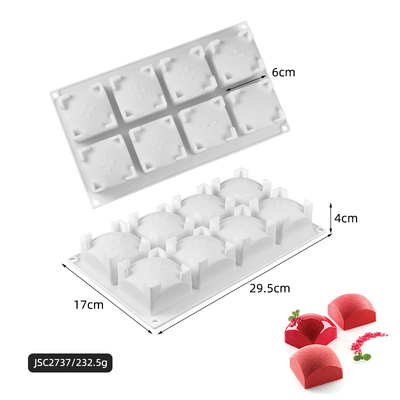 silicone mousse cake mold baking