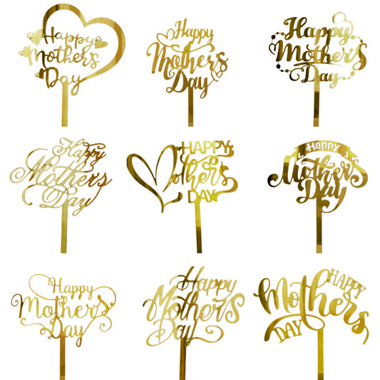 Mother's Day acrylic cake topper cake decorations