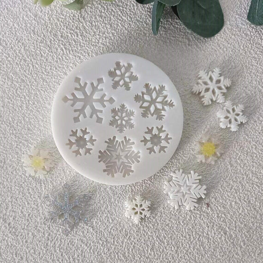 Snowflake Silicone Fondant Mold