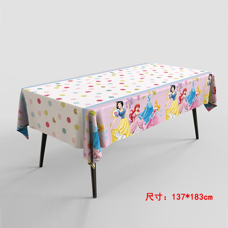 Birthday tablecloth party tablecloth