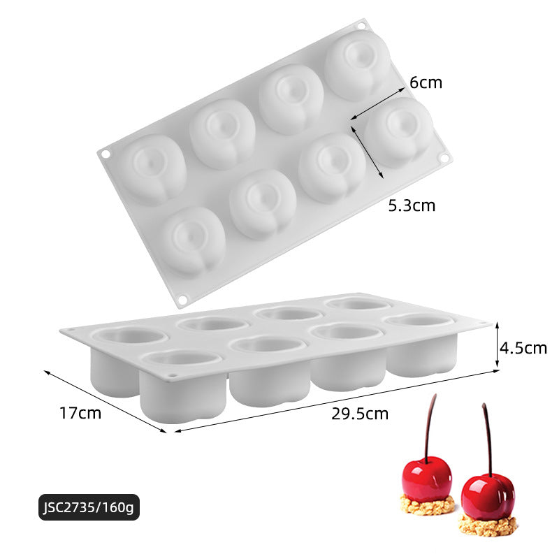 silicone mousse cake mold baking
