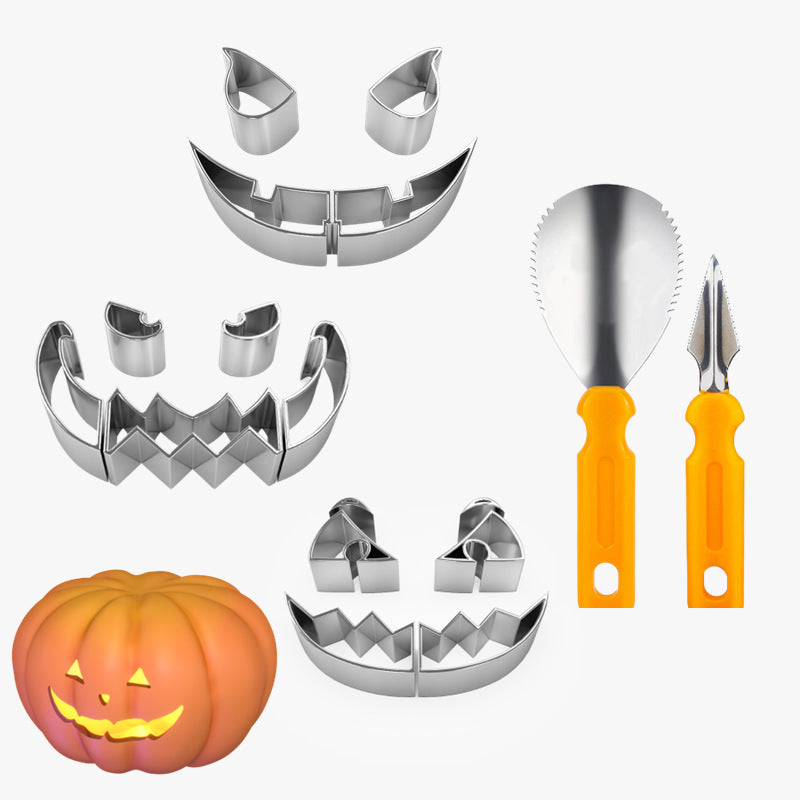 Halloween cookie cutter stainless steel DIY pumpkin cutter