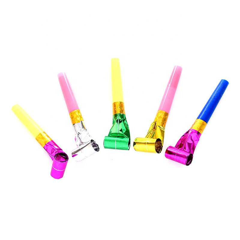 New Years Birthday Noisemakers Party Blowouts Horn Blower Whistles Favors Noise Makers