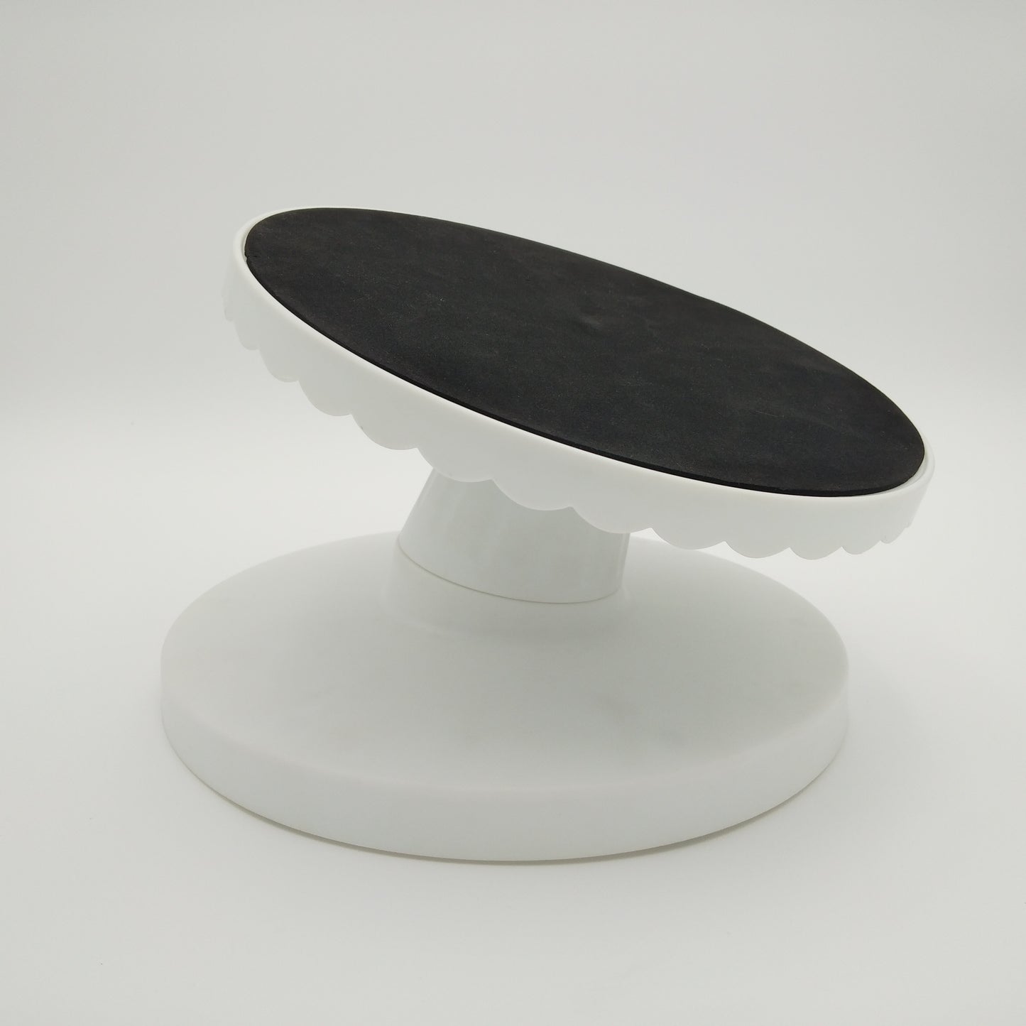 360 degree rotation Cake Decorating Stand Cake Turntable with Food Grade Plastic