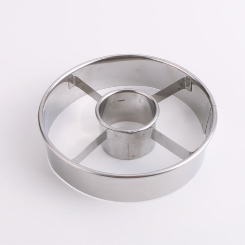 Household baking diy stainless steel big cookie biscuit round donuts mold doughnut cutter