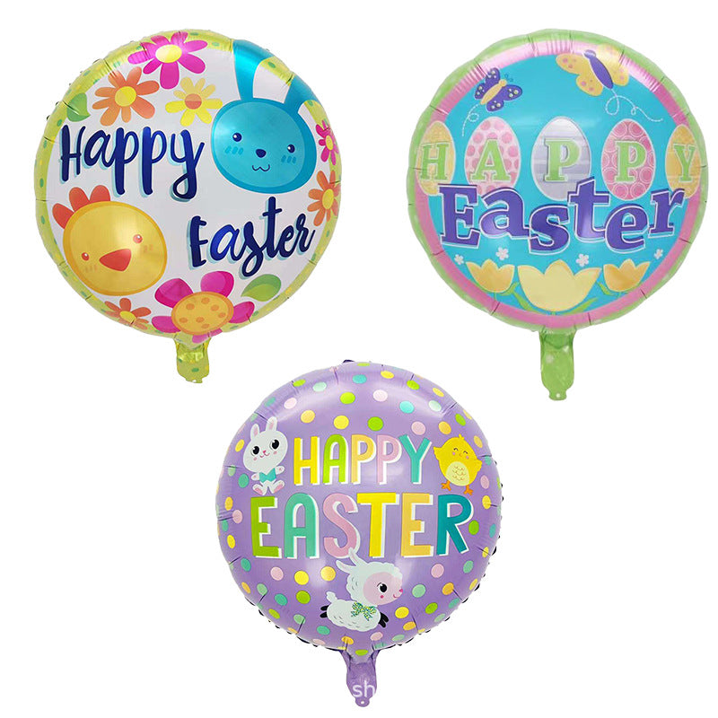 Easter foil balloons for easter decorations
