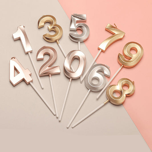 Birthday digital candle  cake decoration party supplies