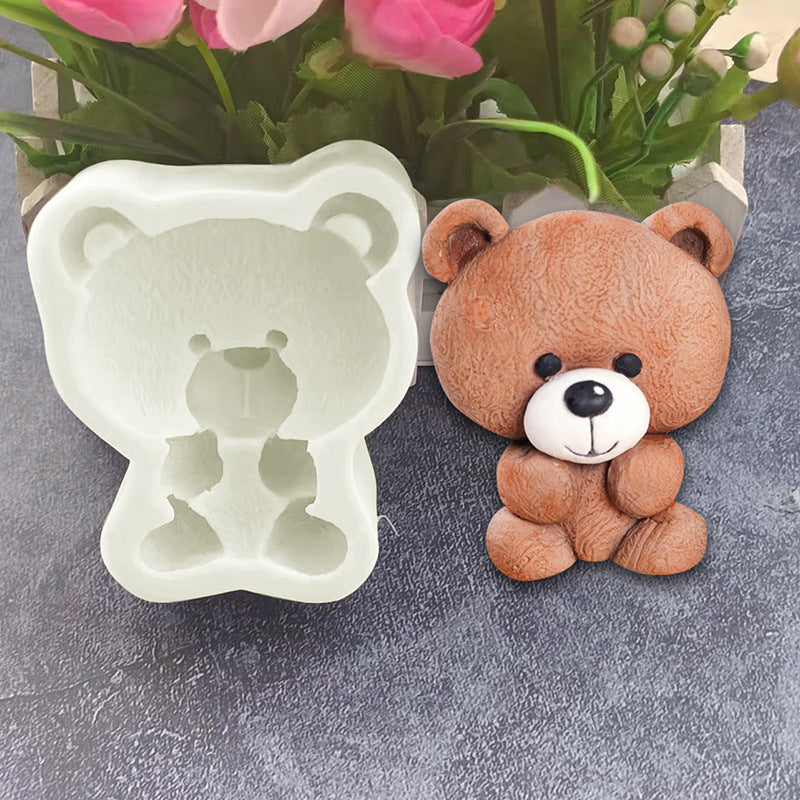 Bear  Shape Silicone Mold