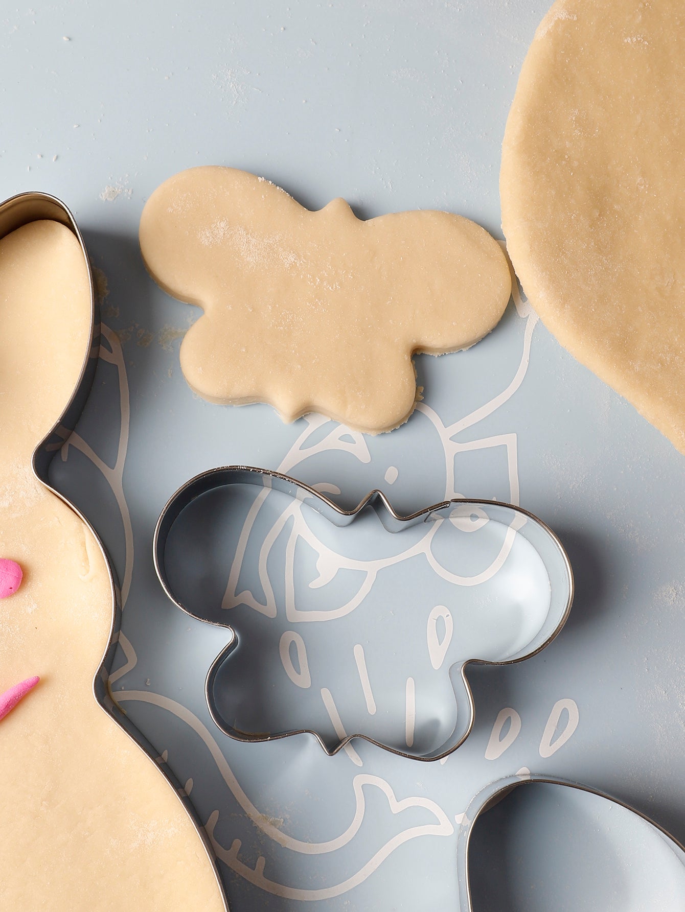 5Pcs Easter biscuit cookie cutter