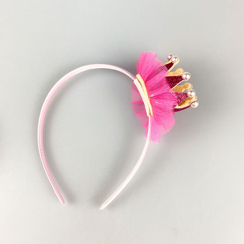 Baby crown headband