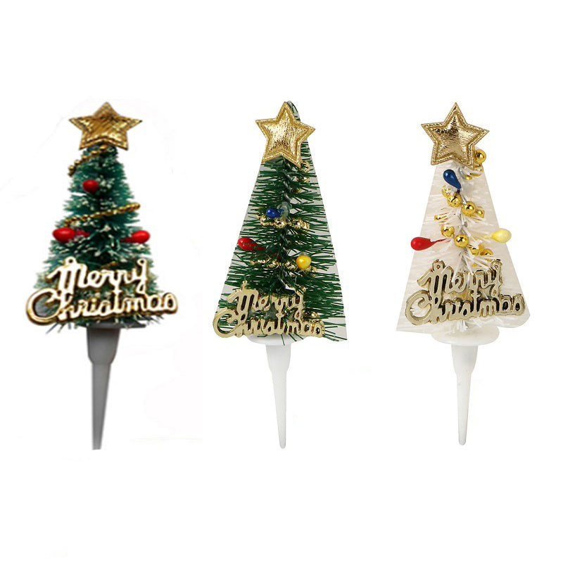 Mini Tree for Christmas Cupcake Decoration