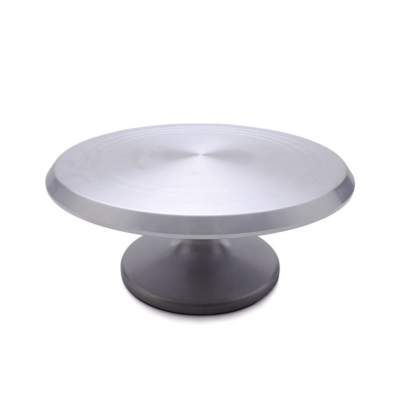 Metal Revolving Cake Stand Aluminium AlloyTurntable