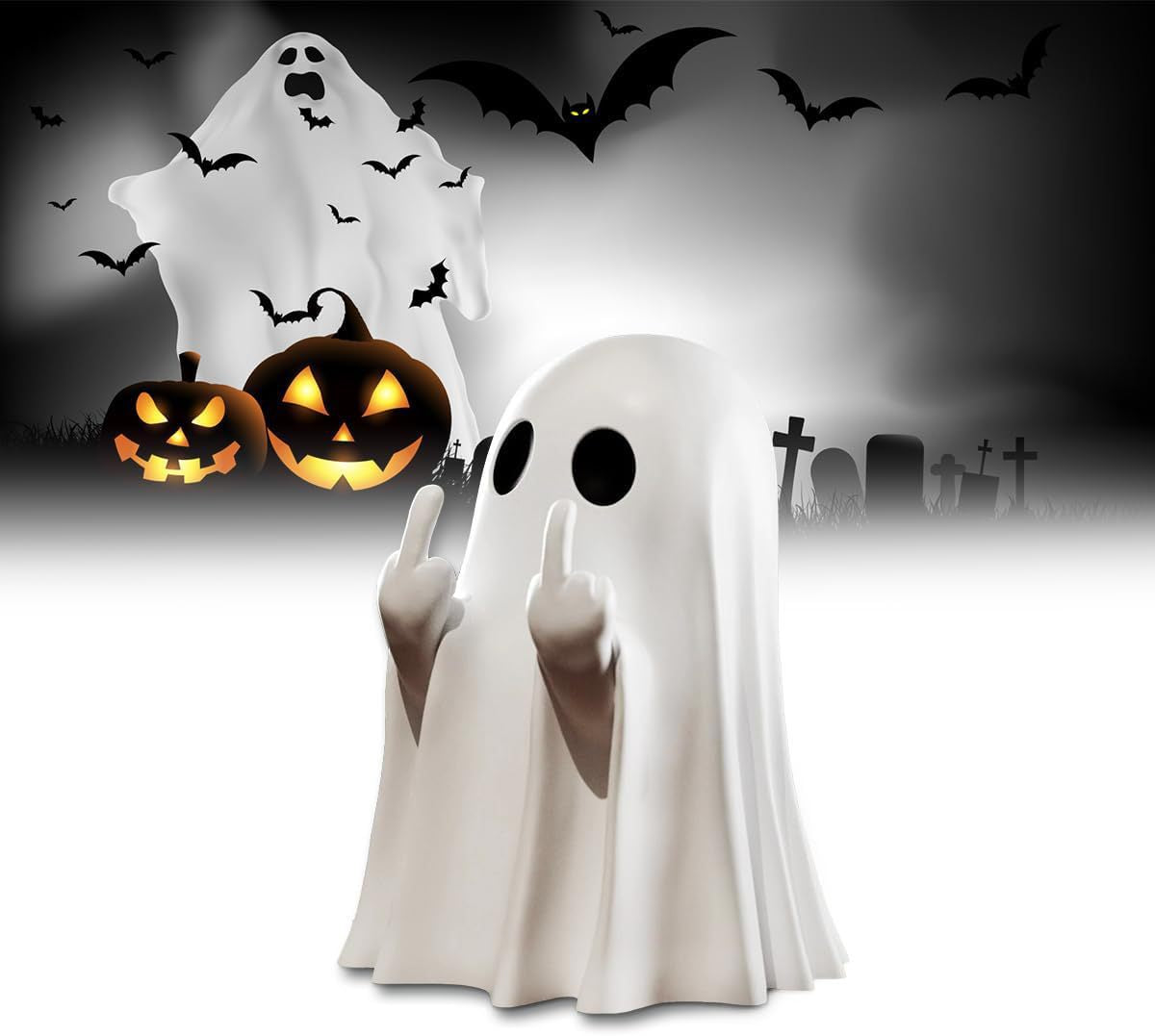 Funny Ghost Statuet for Halloween decoration