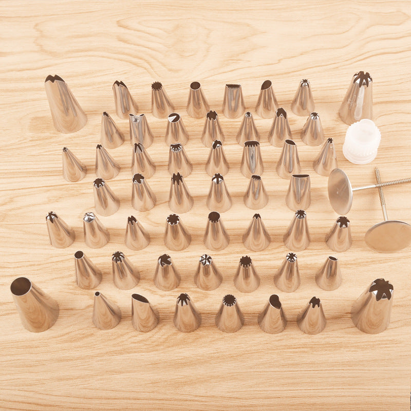 Reposteria 52pcs Icing Cake Piping Nozzles