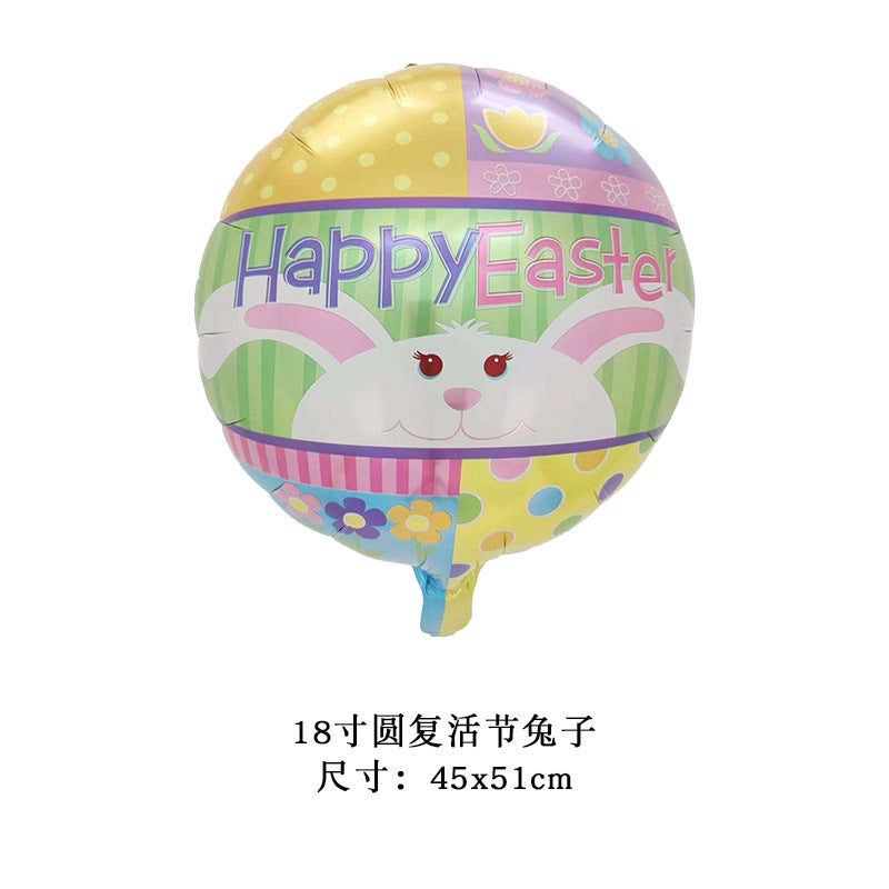 Easter foil balloons for easter decorations