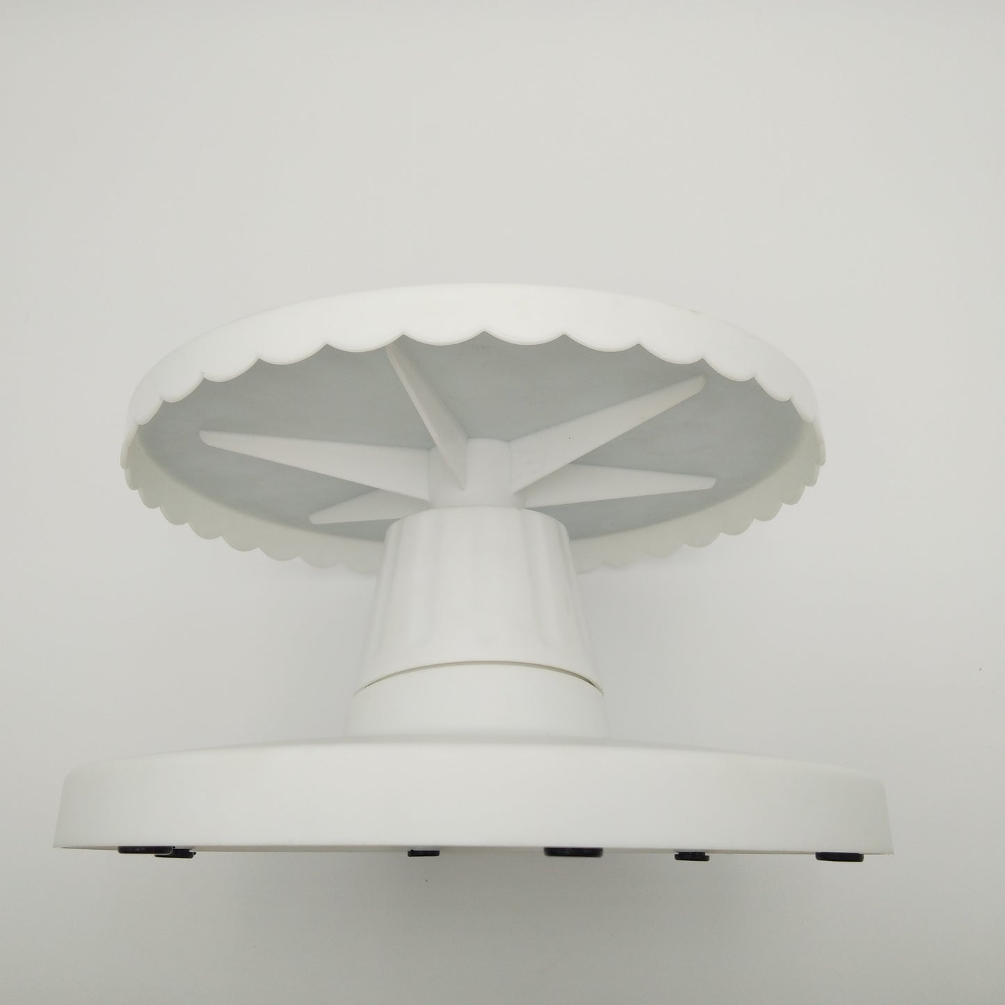 360 degree rotation Cake Decorating Stand Cake Turntable with Food Grade Plastic