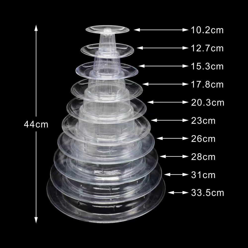 6 tire dessert display stand