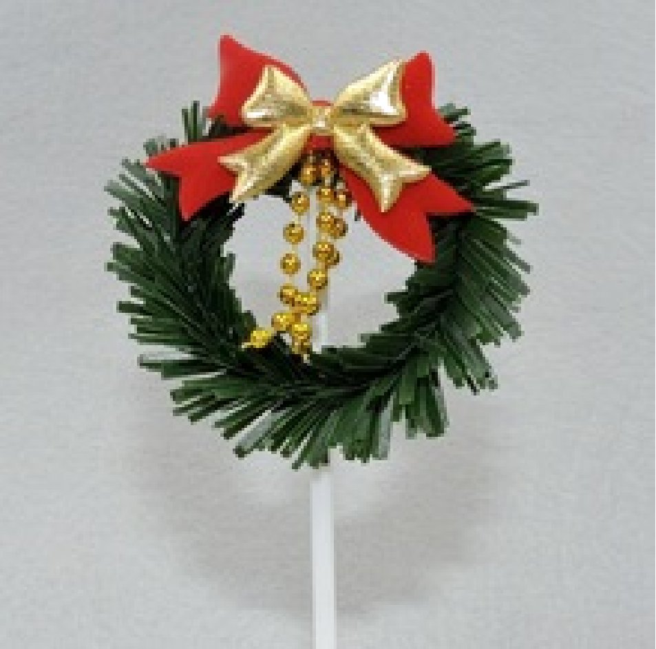 Christmas cake topper