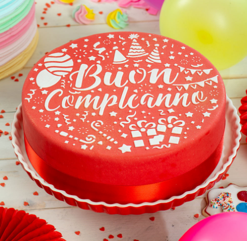 dia 25cm cake stencils