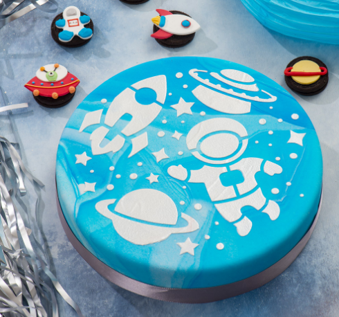 dia 25cm cake stencils