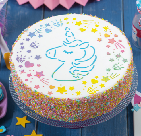dia 25cm cake stencils